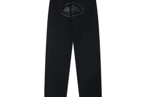 Corteiz Og Alcatraz Bottoms All Black