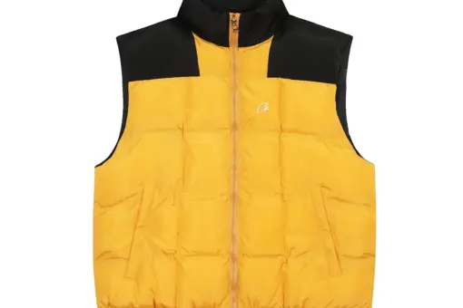 Cotton Vest Jacket Yellow/ Black