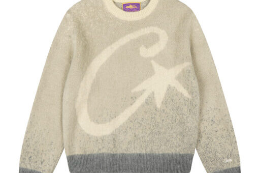 Corteiz C-Star Gradient Mohair Knit Sweater