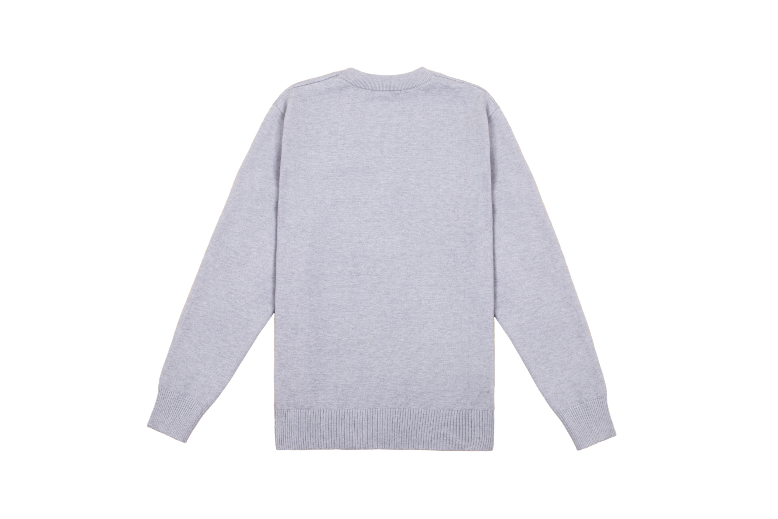 Ami Paris Ami De Coeur Extrafine Merino Wool Cardigan Grey 2026 | Drip Kickz Ami Paris Ami De Coeur Extrafine Merino Wool Cardigan Grey - Image 2