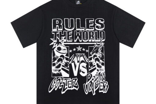 Corteiz Vs The World T-Shirt Black