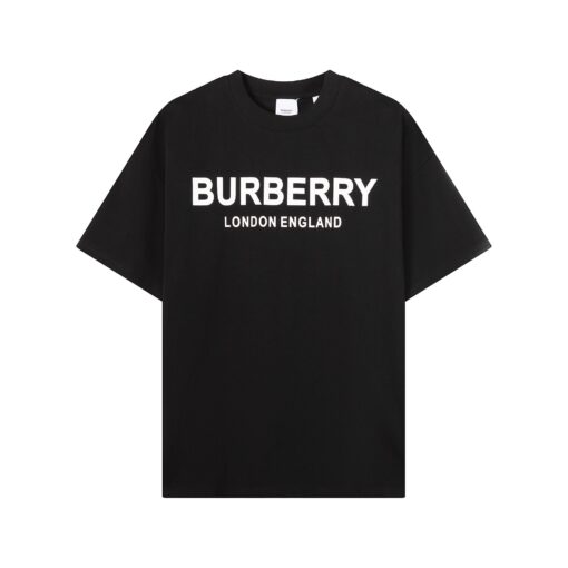 Burberry Logo Print Cotton T-Shirt Black 2026 | Drip Kickz Burberry Logo Print Cotton T-Shirt Black