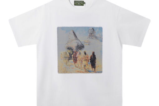Denim Tears Graphic Print T Shirt White