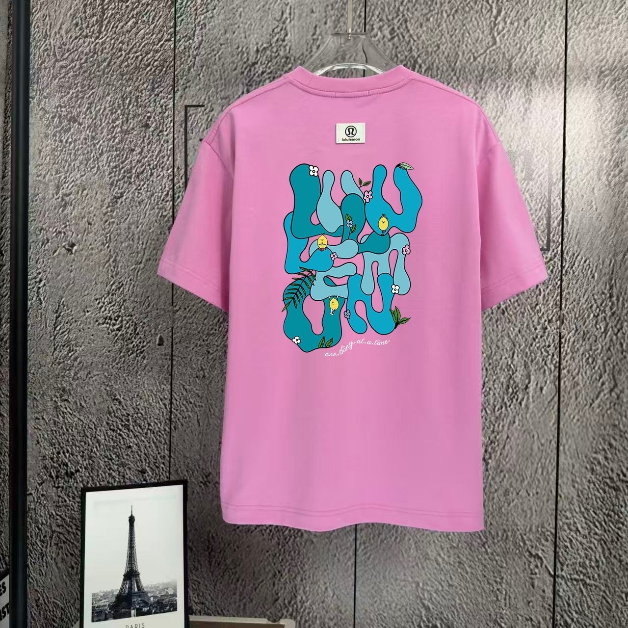 Lululemon Short Sleeve Heavyweight Cotton Jersey T-Shirt Pink 2026 | Drip Kickz Lululemon Short Sleeve Heavyweight Cotton Jersey T-Shirt Pink - Image 2