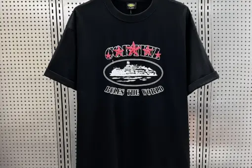Corteiz Rules The World T Shirt Black