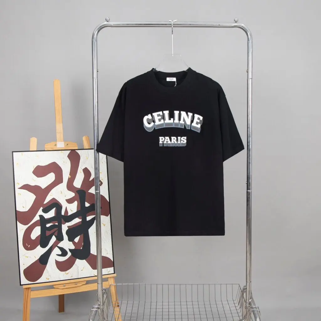 Celine T-Shirt Black 2026 | Drip Kickz Celine T-Shirt Black