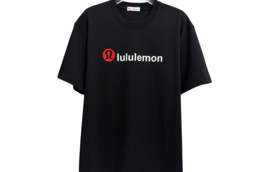 Lululemon Graphic T-Shirt A Life Of Hot Sweat Black