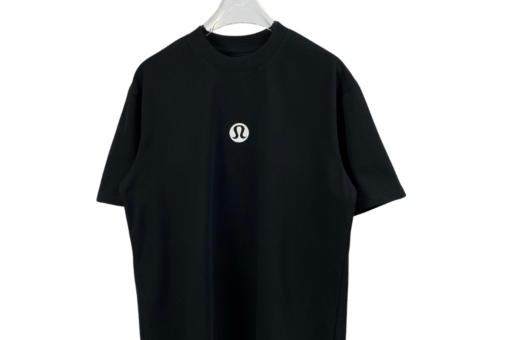 Lululemon Short-Sleeve T Shirt Purple Graffiti-Style Black
