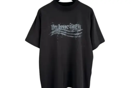 Balenciaga Washed Crayon Political T Shirt
