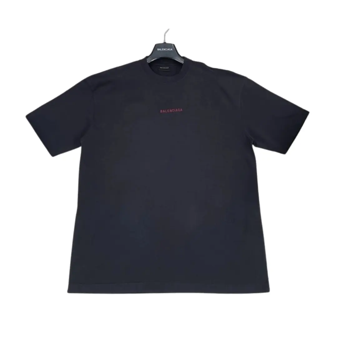 Balenciaga Black Crewneck T Shirt 2026 | Drip Kickz Balenciaga Black Crewneck T Shirt - Image 2