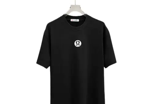 Lululemon Short-Sleeve T Shirt Athletic Apparel Black