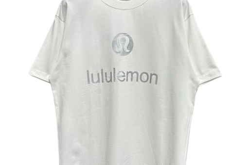 Lululemon Short-Sleeve T Shirt Wordmark White