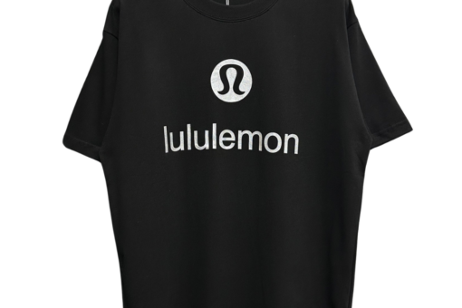 Lululemon Short-Sleeve T Shirt Wordmark Black
