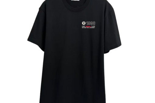 Lululemon Mindful Movement 1998 Find Flow Within The Journey T-Shirt Black