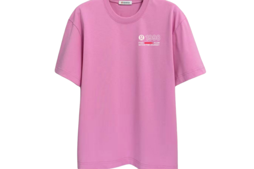 Lululemon Mindful Movement 1998 Find Flow Within The Journey T-Shirt Pink