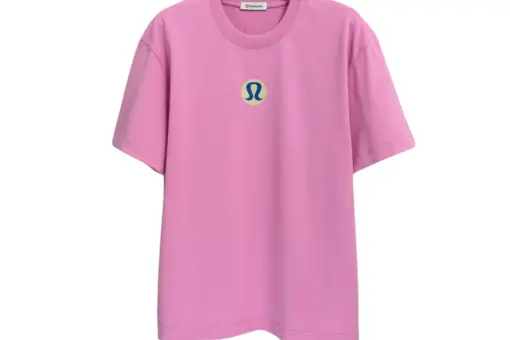 Lululemon Heavyweight Fleece Pullover Tennis Club Collection Pink