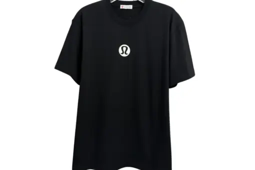 Lululemon Heavyweight Cotton T-Shirt Meet You Courtside Black