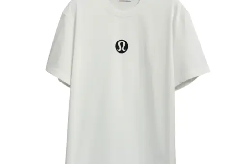 Lululemon Heavyweight Cotton T-Shirt Meet You Courtside White