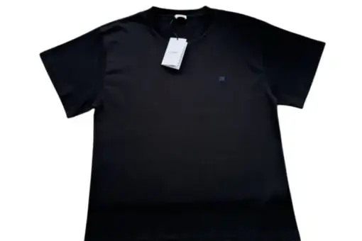Celine Black Short Sleeve Loose T Shirt