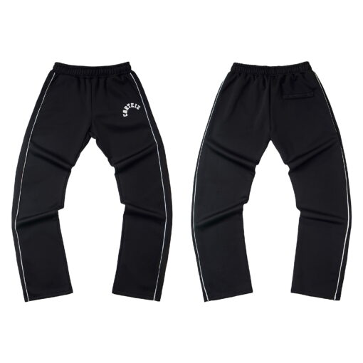 Corteiz Crest Arch Track Pant Black 2026 | Drip Kickz Corteiz Crest Arch Track Pant Black