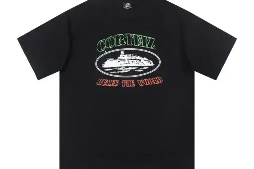 Corteiz OG Alcatraz T-shirt Black