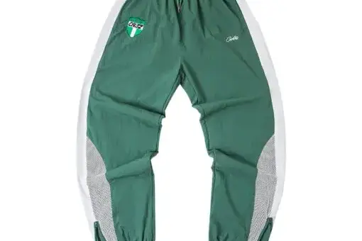 Corteiz Olympic Shuku Pants Nigeria Green/White