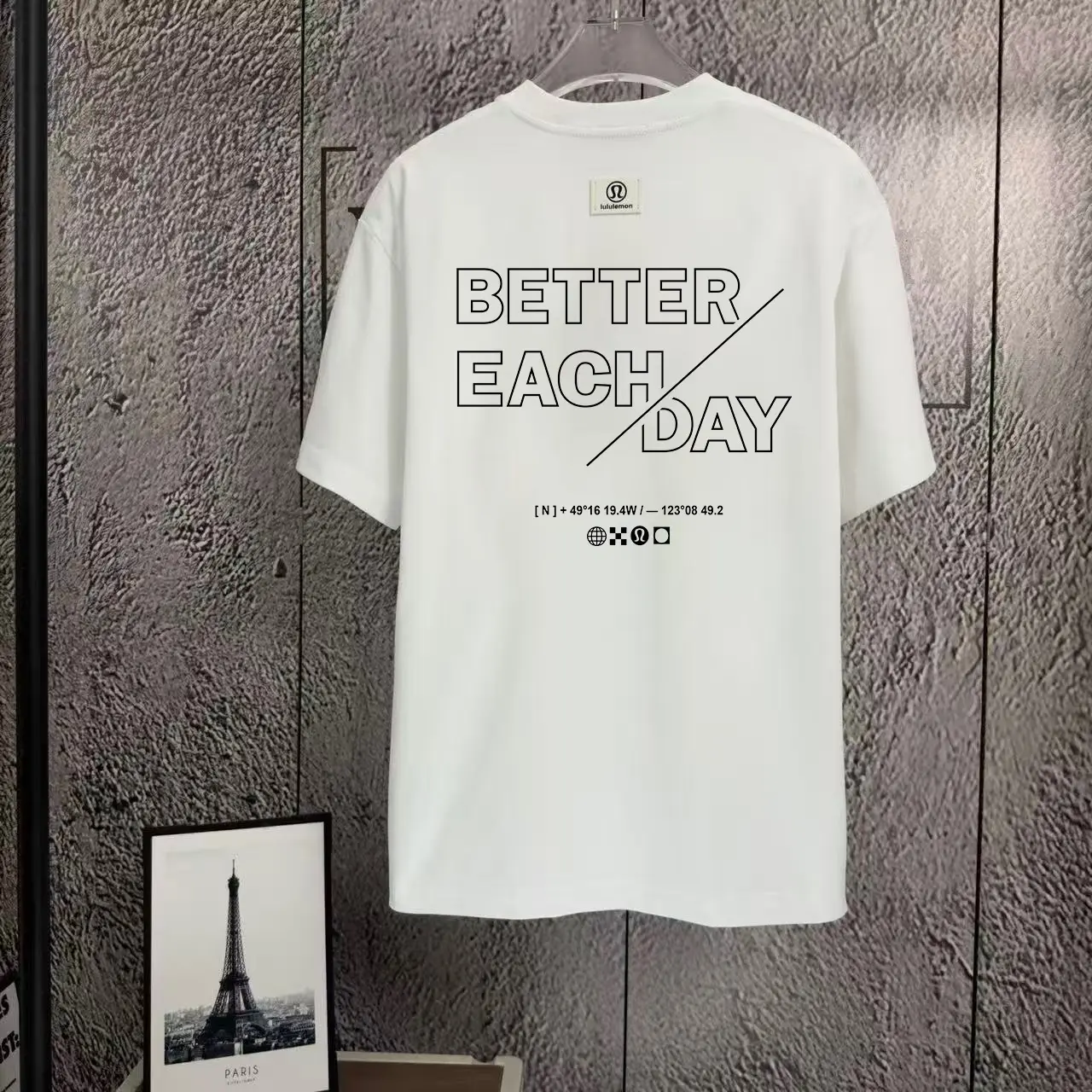 Lululemon Short-Sleeve T Shirt Better Each Day White 2026 | Drip Kickz Lululemon Short-Sleeve T Shirt Better Each Day White - Image 2