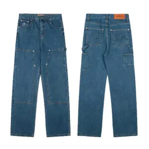Corteiz Embossed C-Star Denim Work Pant