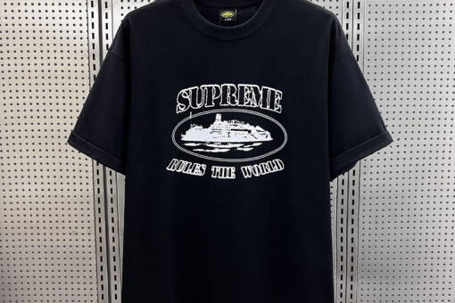 Supreme Corteiz Rules The World T-shirt Black