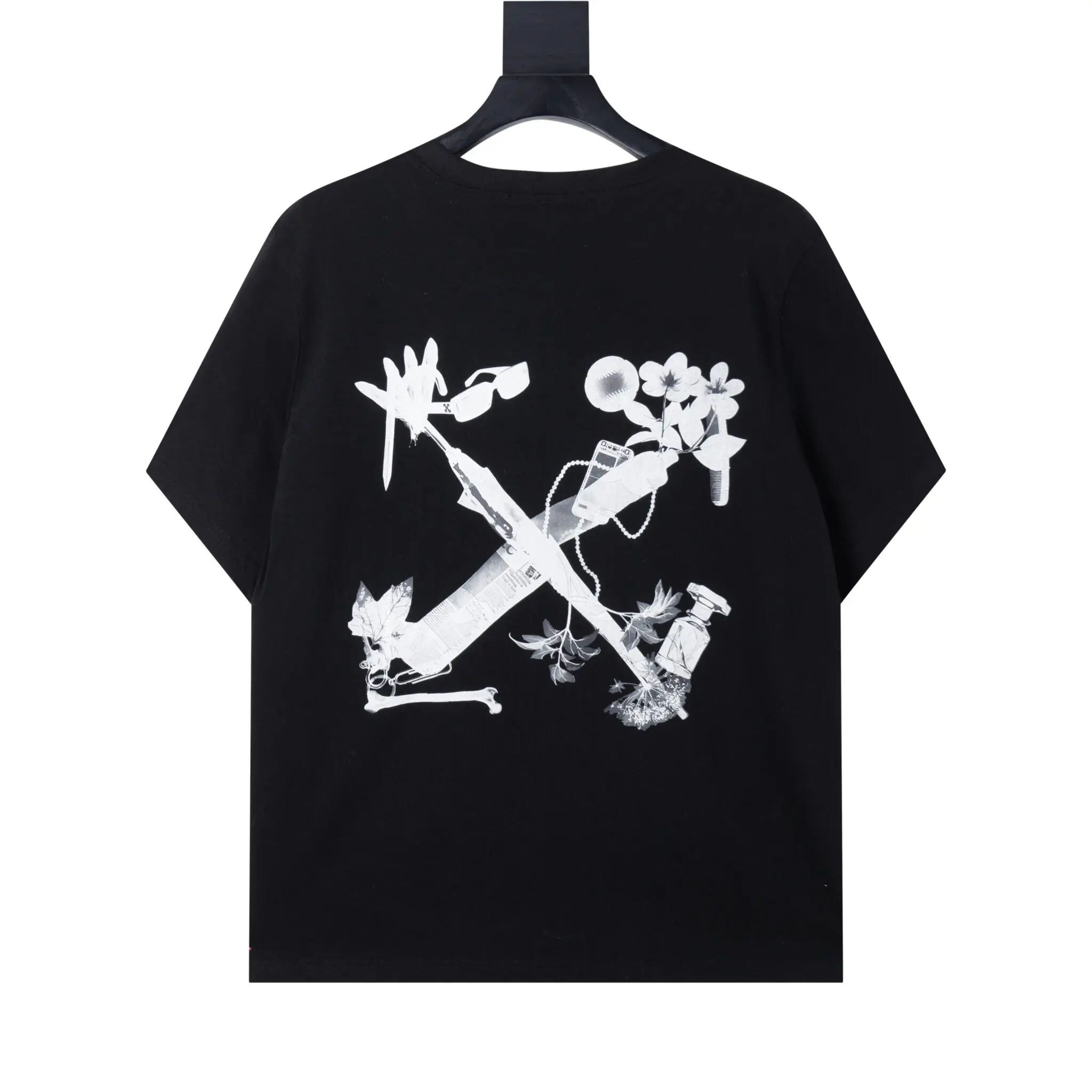 Off-White T Shirt Crewneck Scan Arrow Black 2026 | Drip Kickz Off-White T Shirt Crewneck Scan Arrow Black - Image 2