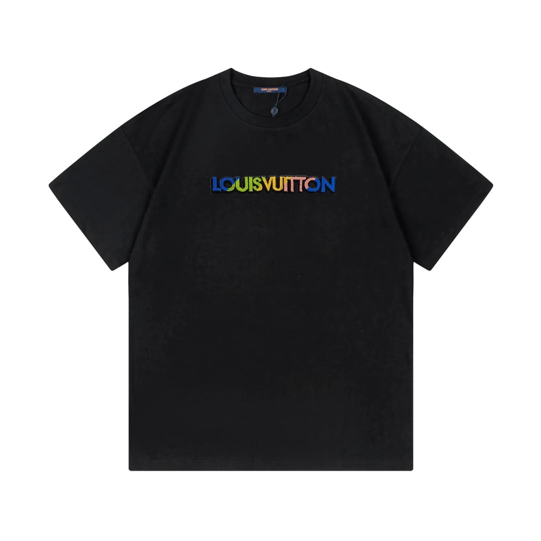 LV T-Shirt Black 2026 | Drip Kickz LV T-Shirt Black