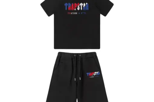 Trapstar Short Set Black