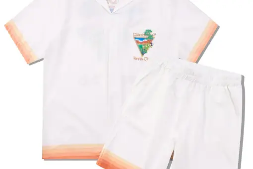 Casablanca Short Set White