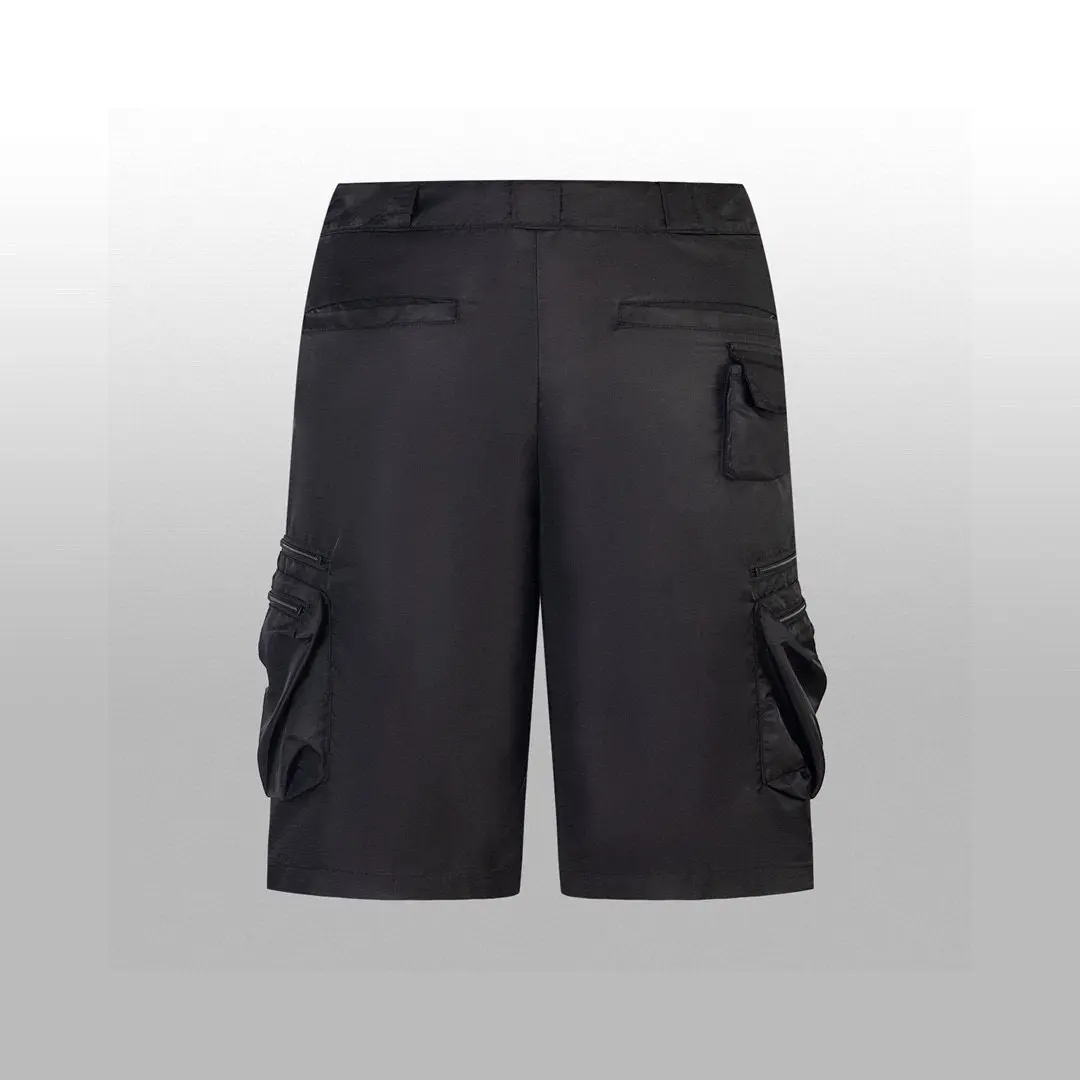 Prada Re-Nylon Bermuda Shorts Black 2026 | Drip Kickz Prada Re-Nylon Bermuda Shorts Black - Image 2