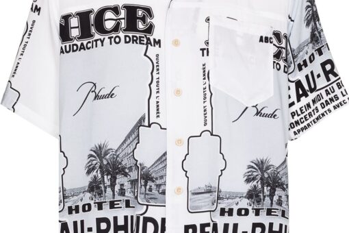 RHUDE Nice Shirt “Black”