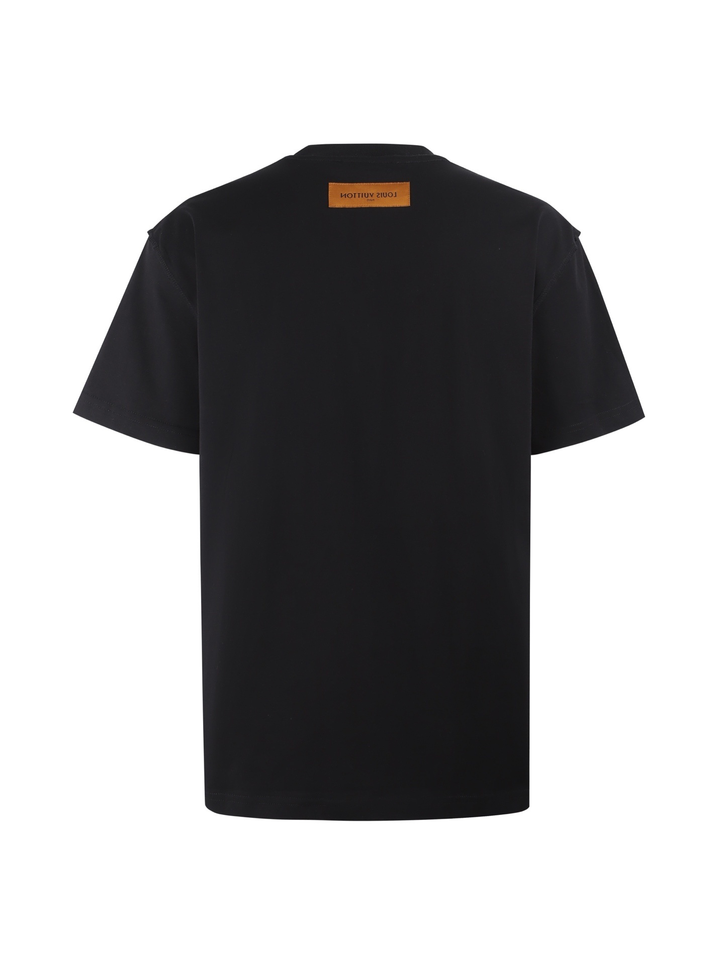 LV Crewneck T Shirt Black 2026 | Drip Kickz LV Crewneck T Shirt Black - Image 2