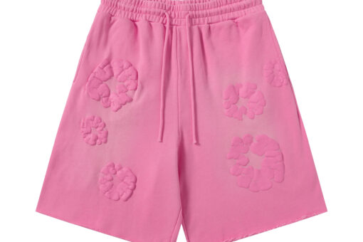 Denim Tears Short Pink Floral Print