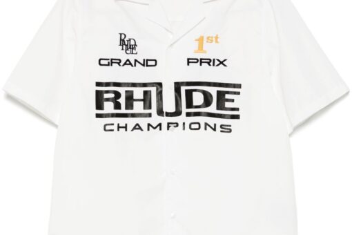 RHUDE Champions Shirt White