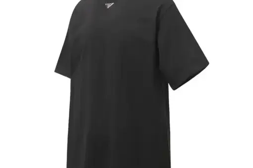 Prada Black Cotton Jersey T-Shirt