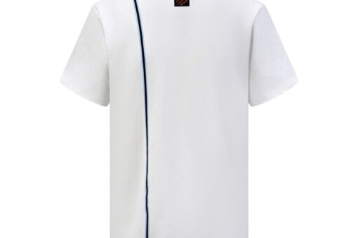 LV Signature T-Shirt Crafted Milky White