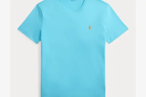 Polo Ralph Lauren Short Sleeve T Shirt Basic Perfect Turquoise