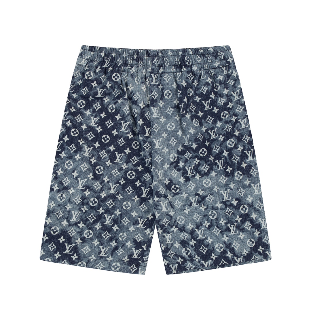 LV Monogram Shorts 2026 | Drip Kickz LV Monogram Shorts - Image 2