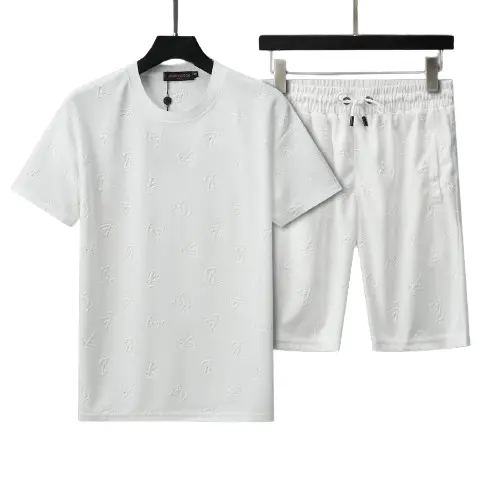 LV Short Set White 2026 | Drip Kickz LV Short Set White