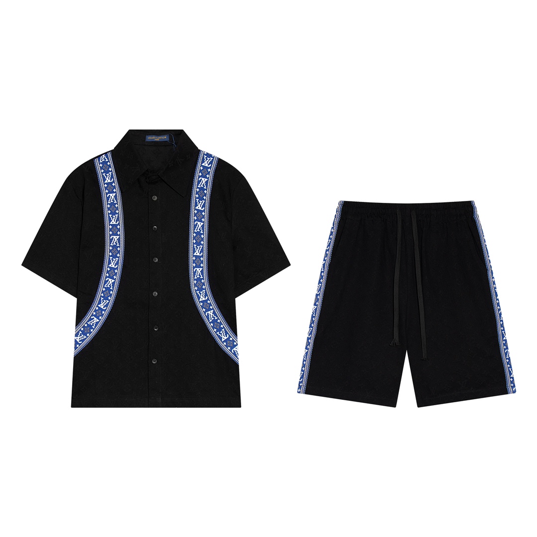 LV Suit Black 2026 | Drip Kickz LV Suit Black