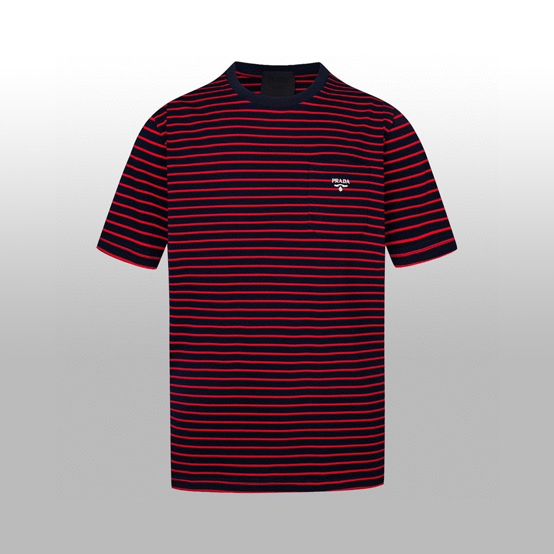 Prada Men’s Crewneck Cotton t-shirt 2026 | Drip Kickz Prada Men’s Crewneck Cotton t-shirt