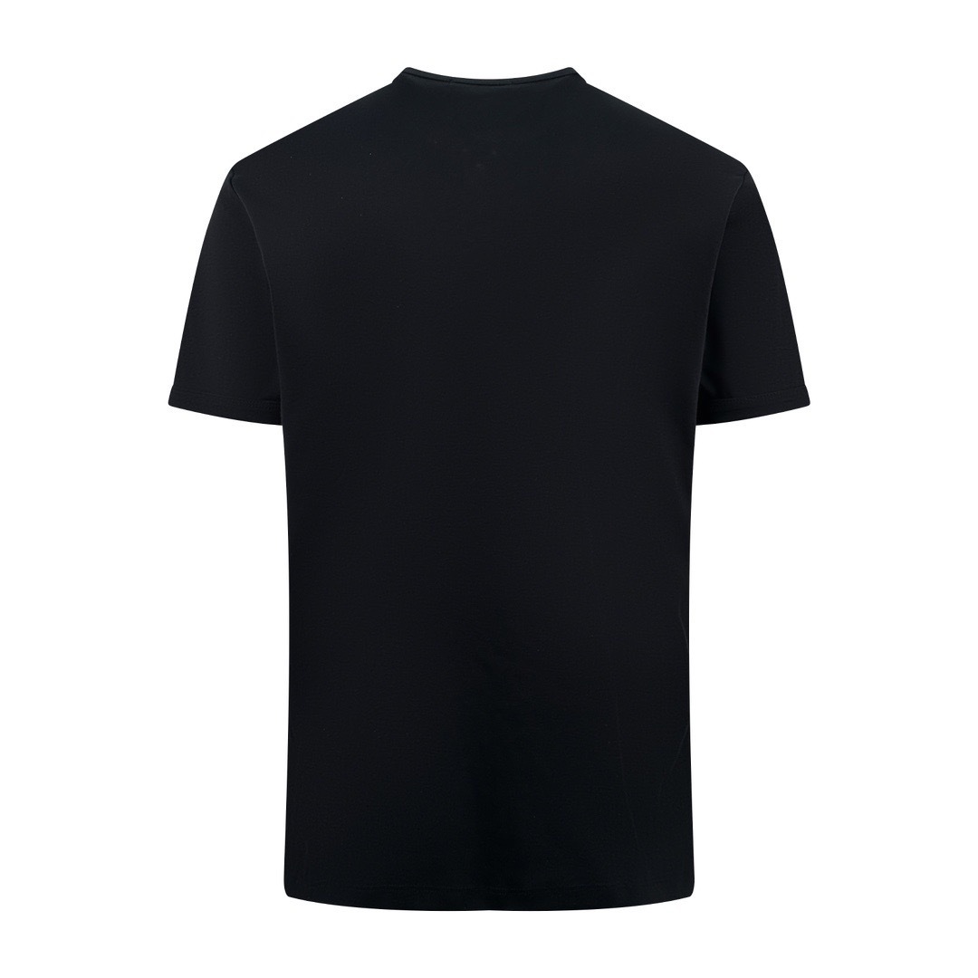 Prada Crew-Neck Cotton T-Shirt Black 2026 | Drip Kickz Prada Crew-Neck Cotton T-Shirt Black - Image 2