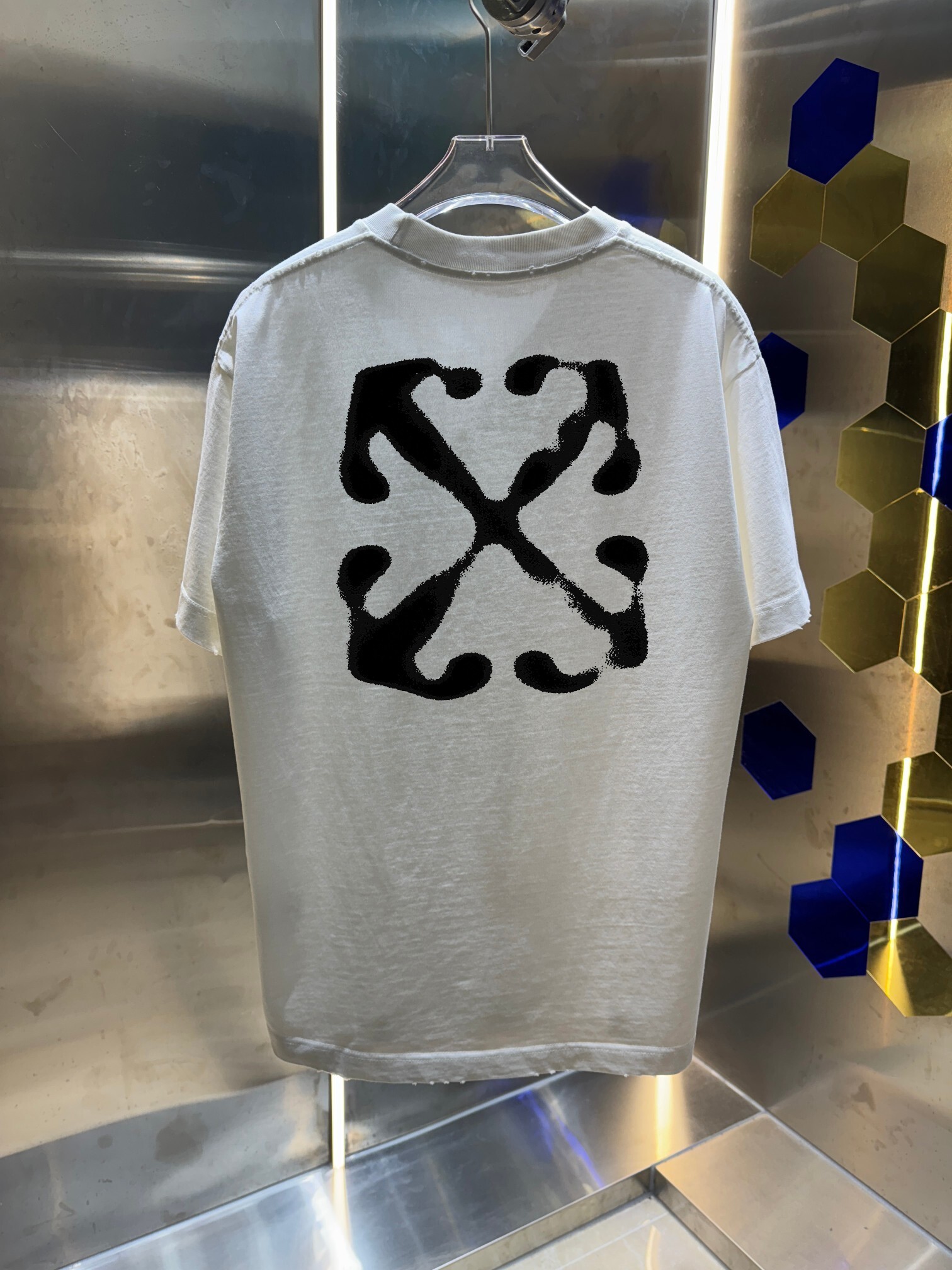 Off-White Tape Arrow Skate T-Shirt Black Logo 2026 | Drip Kickz Off-White Tape Arrow Skate T-Shirt Black Logo - Image 2