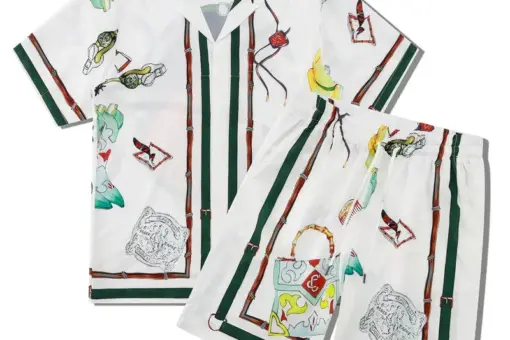 Casablanca Short Set White