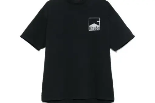 RHUDE Men T-Shirts BLACK