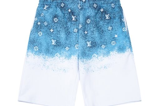 LV Shorts Blue White